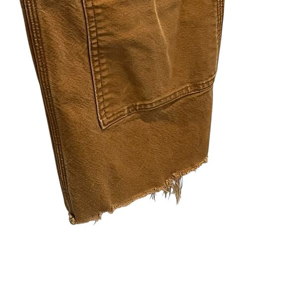 Vintage Carhartt Cropped Double Knee Carpenter Work Pants Size 30 x 32 - Picture 7 of 9